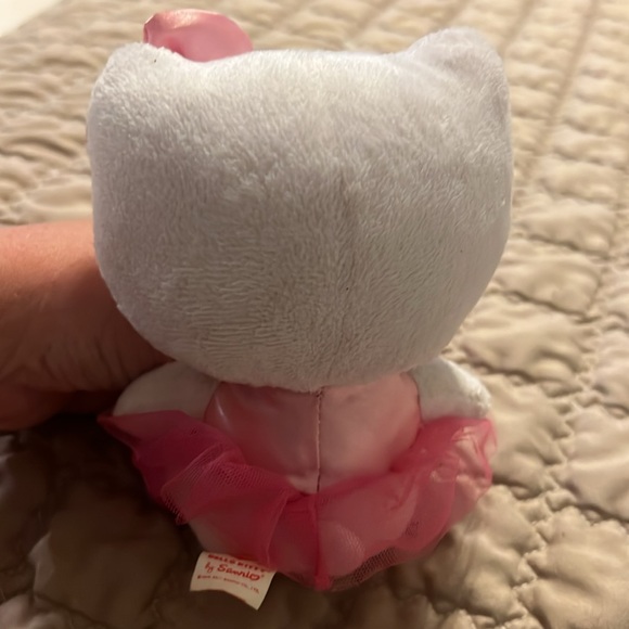 TY BEANIE BABIES HELLO KITTY SANRIO Ballerina Pink Tutu 6" Stuffed Plush Animal - Picture 4 of 4
